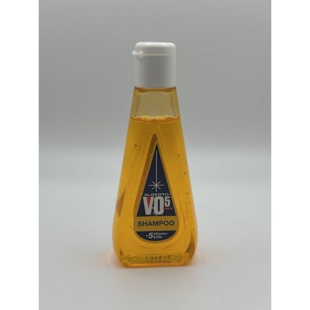 Retro 1980s Vintage Alberto VO5 Shampoo Mini Travel Prop 2 Oz NEW‎ OPEN BOTTLE